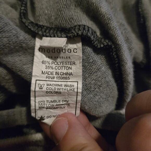 Mododoc pants womens size small gray grey sweatpants casual everyday loungewear - Picture 12 of 13